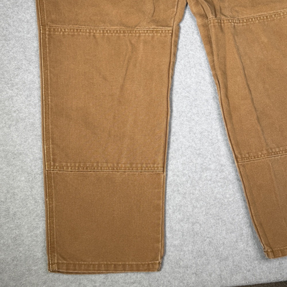 Lot Of 2 Vintage Guide Gear Mens 40x30 Double Knee Cotton Canvas Carpenter Pants - Picture 3 of 16